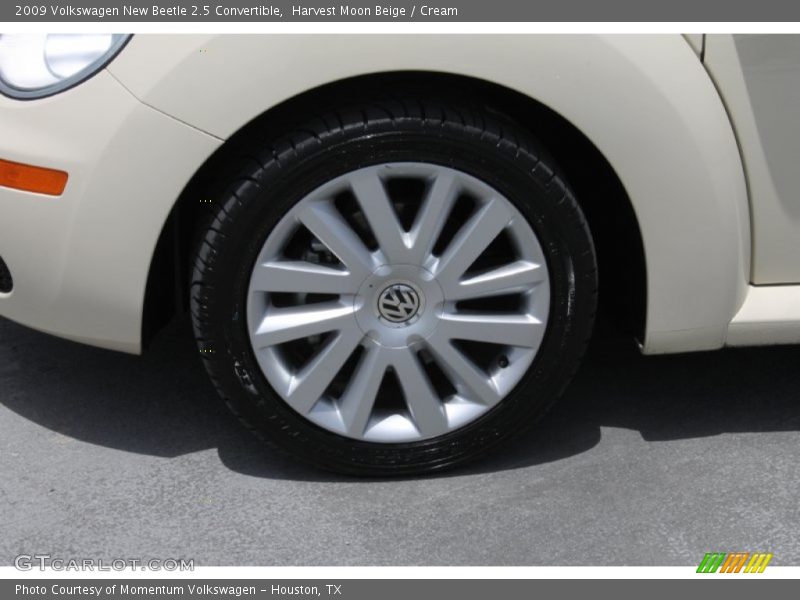 Harvest Moon Beige / Cream 2009 Volkswagen New Beetle 2.5 Convertible