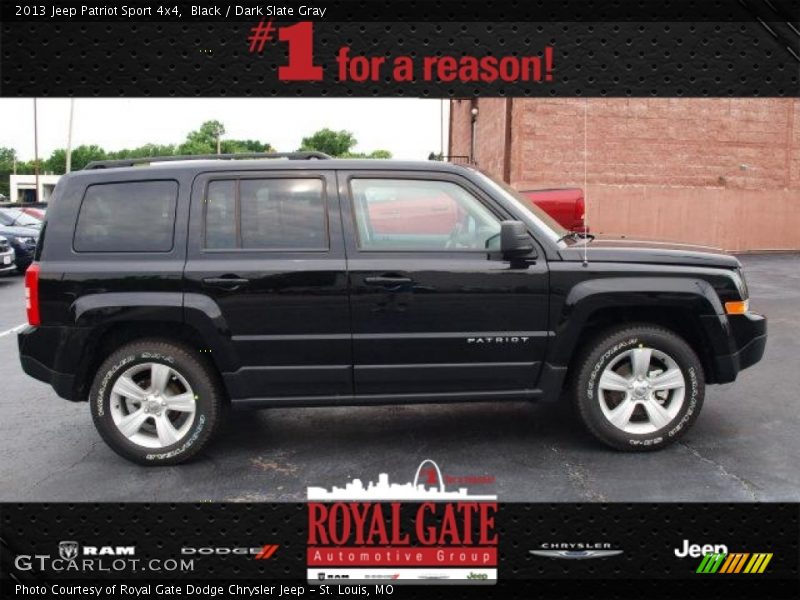 Black / Dark Slate Gray 2013 Jeep Patriot Sport 4x4