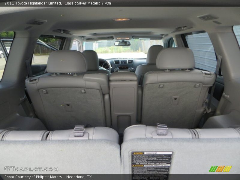 Classic Silver Metallic / Ash 2011 Toyota Highlander Limited