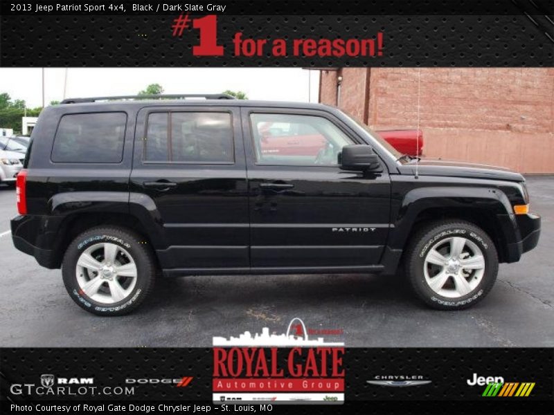 Black / Dark Slate Gray 2013 Jeep Patriot Sport 4x4