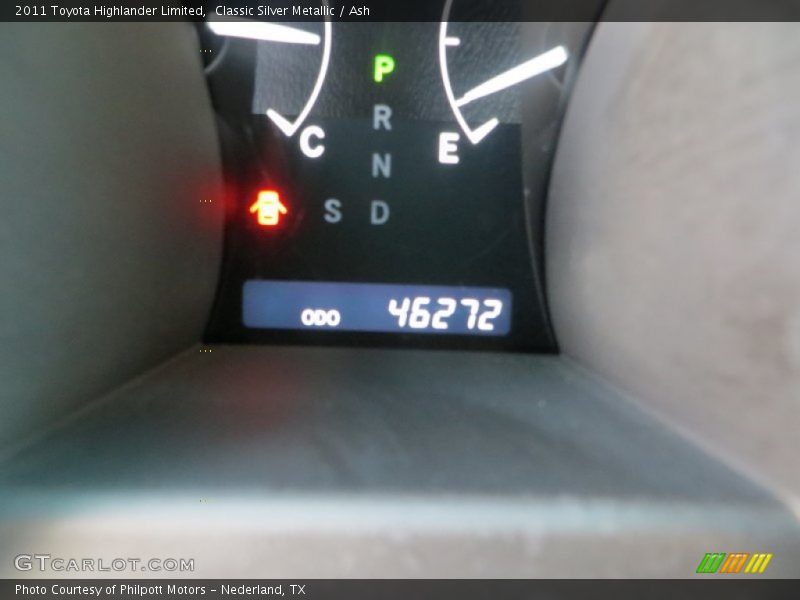Classic Silver Metallic / Ash 2011 Toyota Highlander Limited