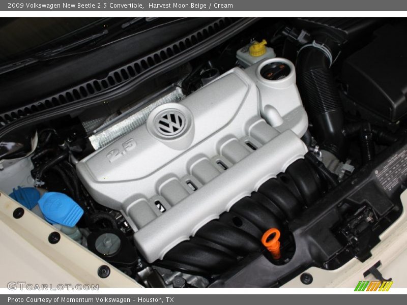 Harvest Moon Beige / Cream 2009 Volkswagen New Beetle 2.5 Convertible