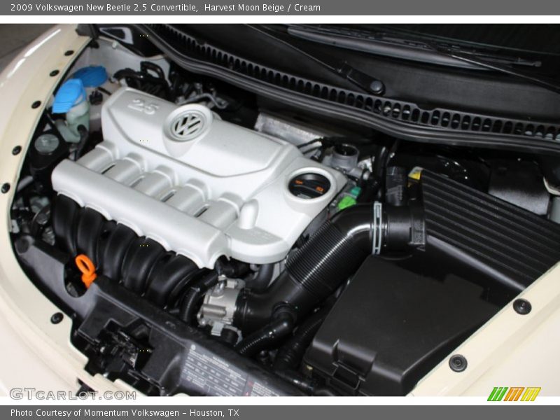 Harvest Moon Beige / Cream 2009 Volkswagen New Beetle 2.5 Convertible