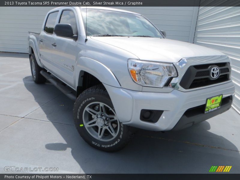 Silver Streak Mica / Graphite 2013 Toyota Tacoma SR5 Prerunner Double Cab