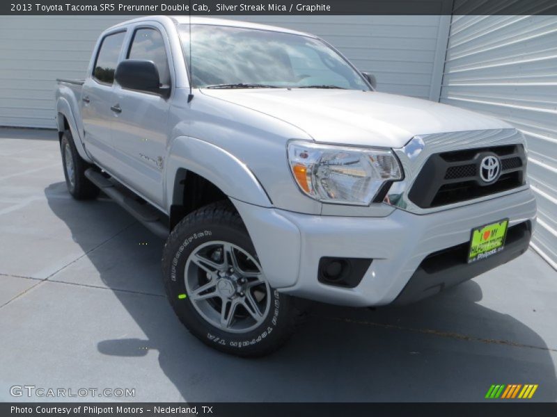 Silver Streak Mica / Graphite 2013 Toyota Tacoma SR5 Prerunner Double Cab