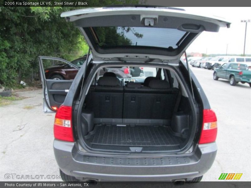 Steel Silver / Black 2006 Kia Sportage LX V6