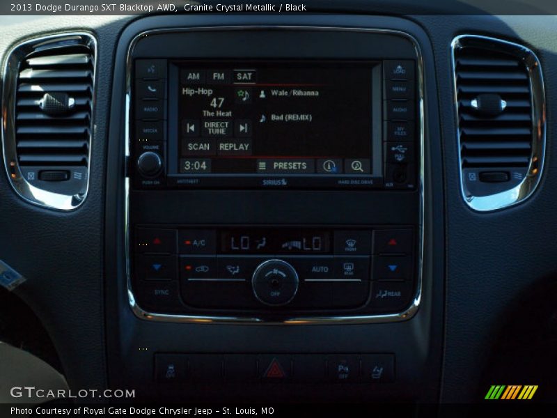 Granite Crystal Metallic / Black 2013 Dodge Durango SXT Blacktop AWD