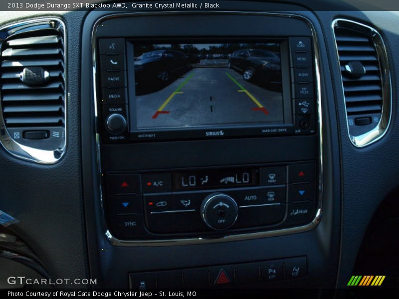 Granite Crystal Metallic / Black 2013 Dodge Durango SXT Blacktop AWD