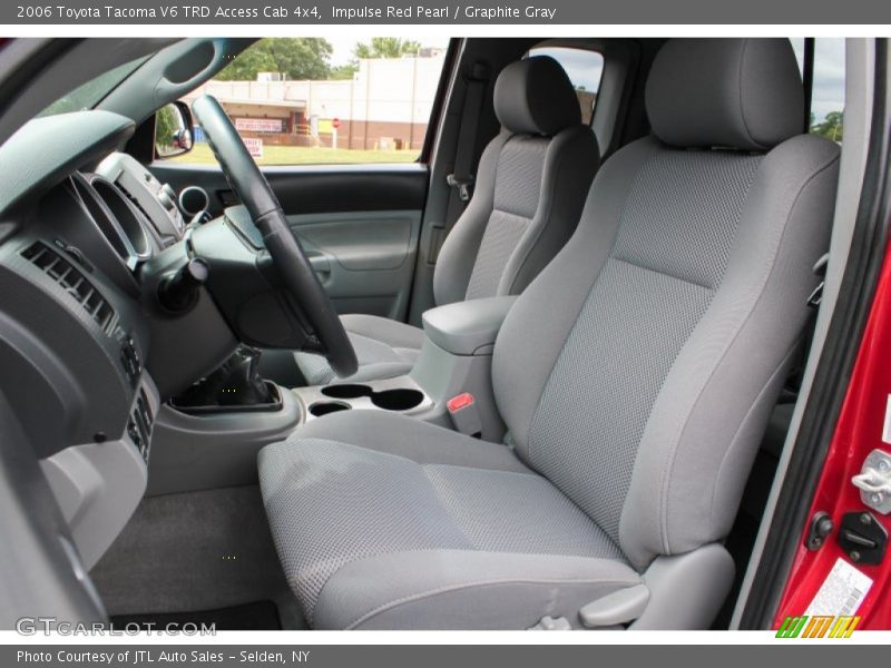 Impulse Red Pearl / Graphite Gray 2006 Toyota Tacoma V6 TRD Access Cab 4x4
