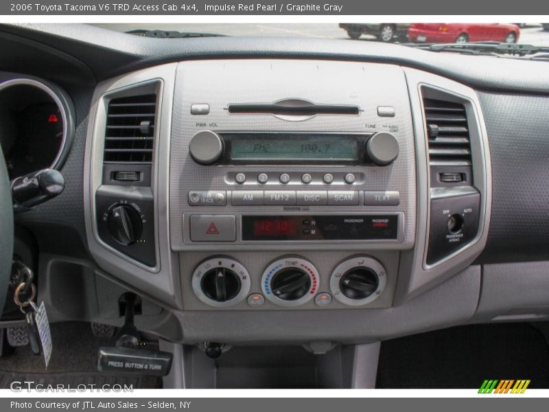 Impulse Red Pearl / Graphite Gray 2006 Toyota Tacoma V6 TRD Access Cab 4x4
