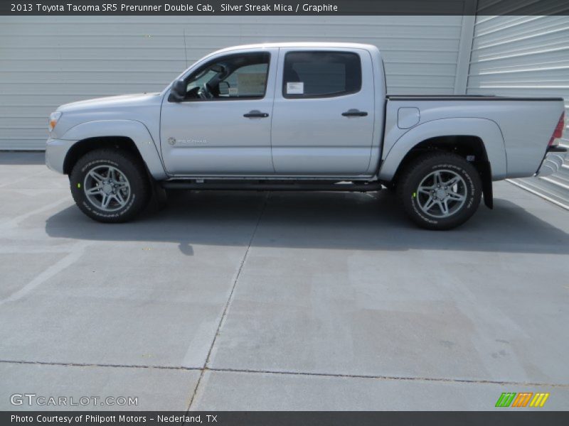 Silver Streak Mica / Graphite 2013 Toyota Tacoma SR5 Prerunner Double Cab