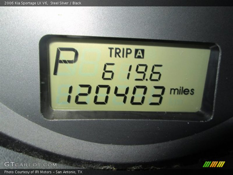 Steel Silver / Black 2006 Kia Sportage LX V6