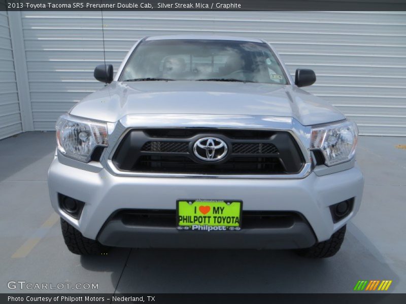 Silver Streak Mica / Graphite 2013 Toyota Tacoma SR5 Prerunner Double Cab