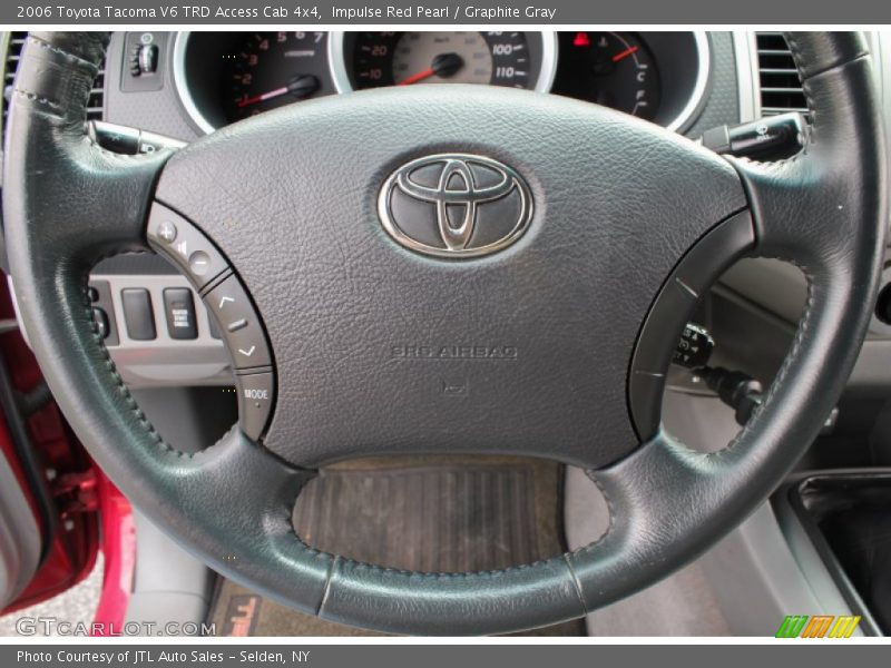 Impulse Red Pearl / Graphite Gray 2006 Toyota Tacoma V6 TRD Access Cab 4x4