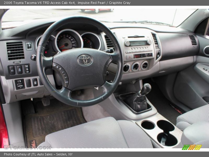 Impulse Red Pearl / Graphite Gray 2006 Toyota Tacoma V6 TRD Access Cab 4x4