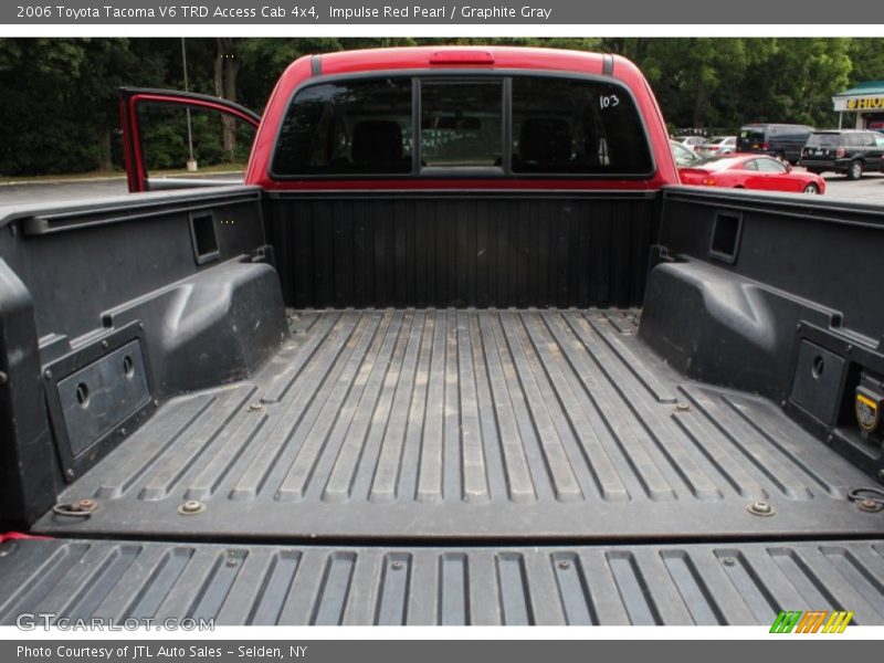 Impulse Red Pearl / Graphite Gray 2006 Toyota Tacoma V6 TRD Access Cab 4x4