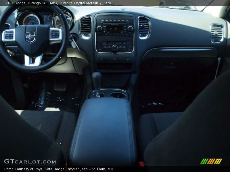 Granite Crystal Metallic / Black 2013 Dodge Durango SXT AWD