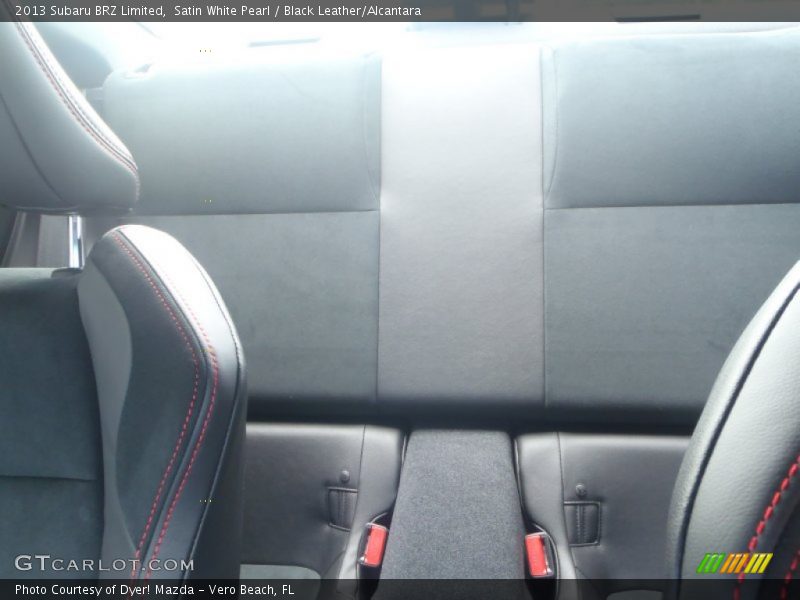 Satin White Pearl / Black Leather/Alcantara 2013 Subaru BRZ Limited