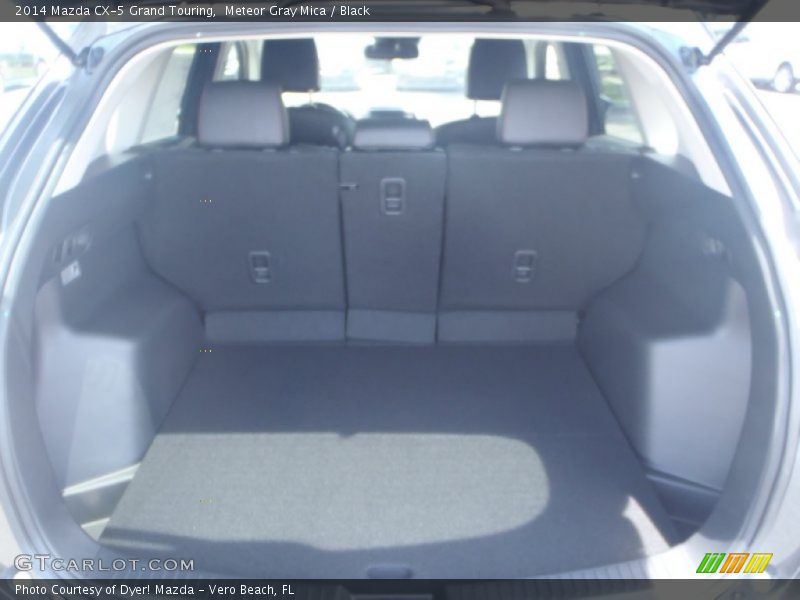 Meteor Gray Mica / Black 2014 Mazda CX-5 Grand Touring