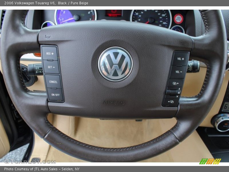Black / Pure Beige 2006 Volkswagen Touareg V6