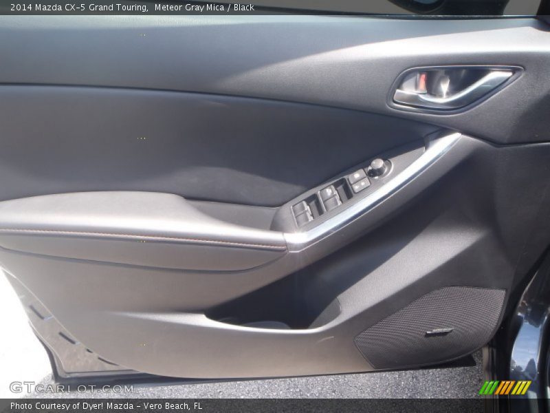 Meteor Gray Mica / Black 2014 Mazda CX-5 Grand Touring