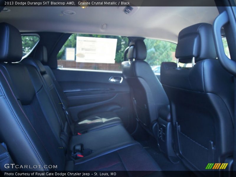 Granite Crystal Metallic / Black 2013 Dodge Durango SXT Blacktop AWD