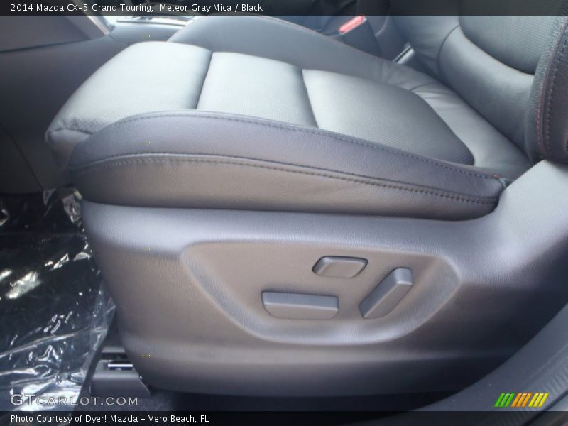 Meteor Gray Mica / Black 2014 Mazda CX-5 Grand Touring