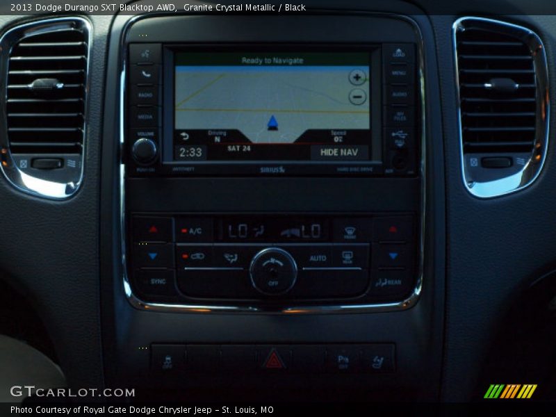 Granite Crystal Metallic / Black 2013 Dodge Durango SXT Blacktop AWD