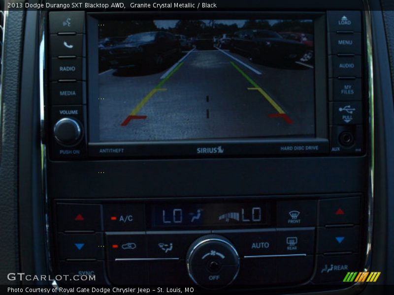 Granite Crystal Metallic / Black 2013 Dodge Durango SXT Blacktop AWD