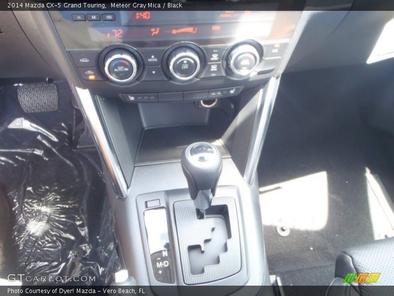 Meteor Gray Mica / Black 2014 Mazda CX-5 Grand Touring