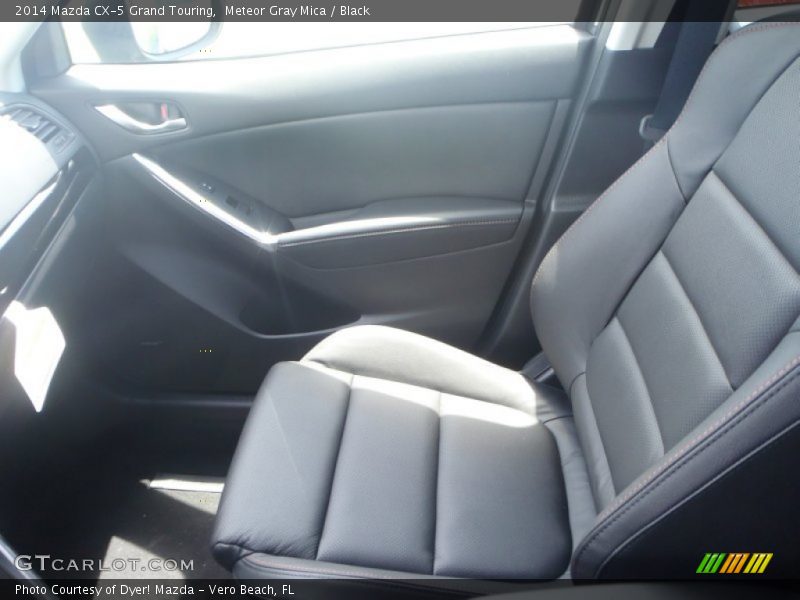 Meteor Gray Mica / Black 2014 Mazda CX-5 Grand Touring