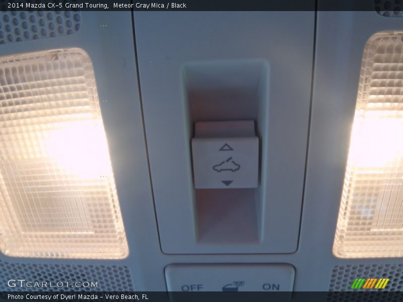 Meteor Gray Mica / Black 2014 Mazda CX-5 Grand Touring
