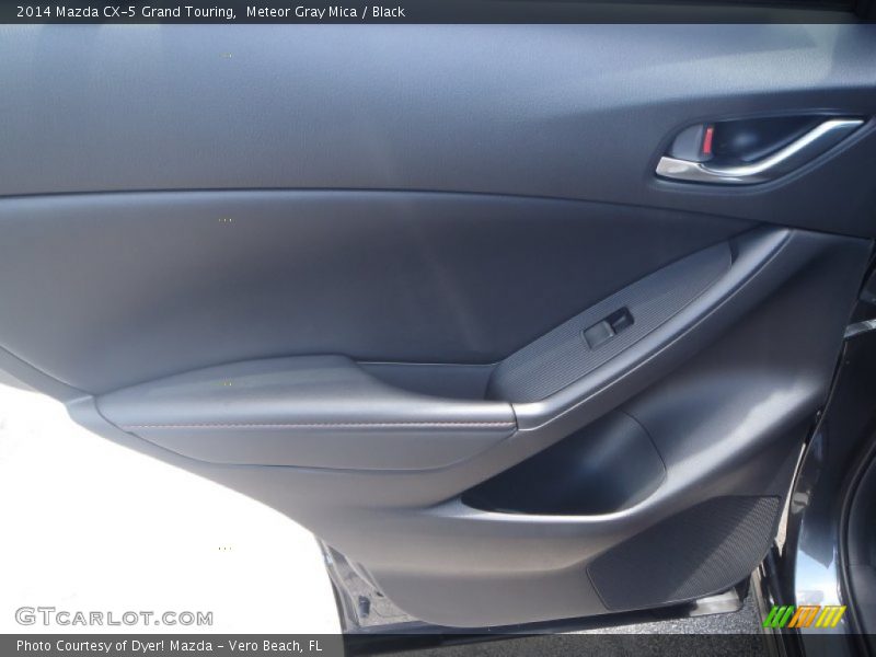 Meteor Gray Mica / Black 2014 Mazda CX-5 Grand Touring