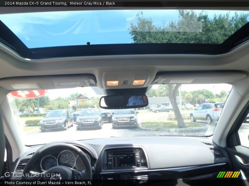 Meteor Gray Mica / Black 2014 Mazda CX-5 Grand Touring