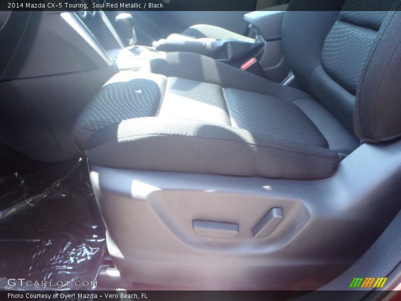 Soul Red Metallic / Black 2014 Mazda CX-5 Touring