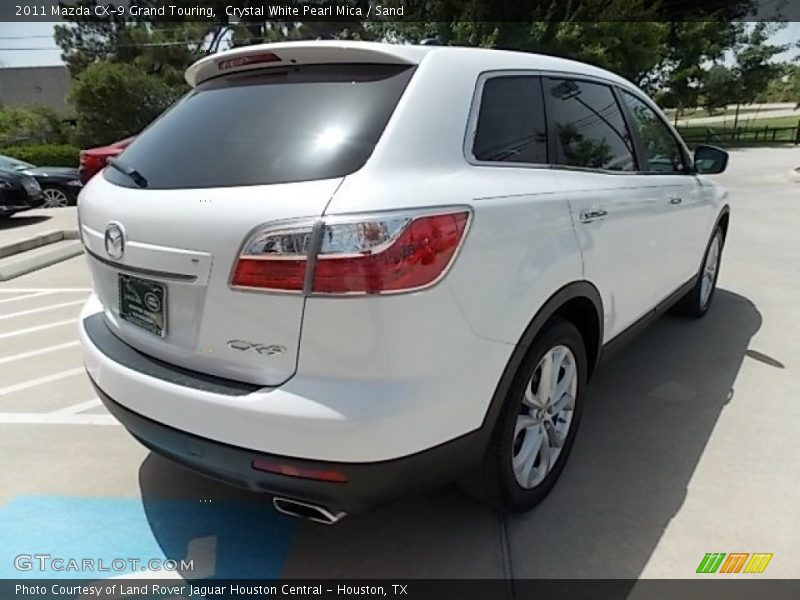 Crystal White Pearl Mica / Sand 2011 Mazda CX-9 Grand Touring