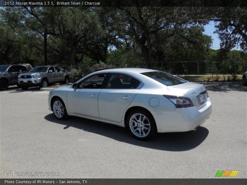 Brilliant Silver / Charcoal 2012 Nissan Maxima 3.5 S
