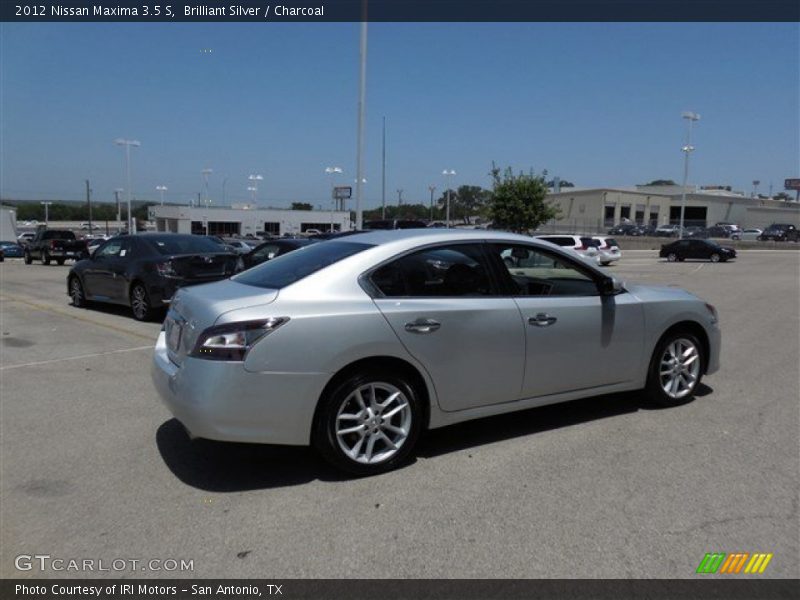 Brilliant Silver / Charcoal 2012 Nissan Maxima 3.5 S