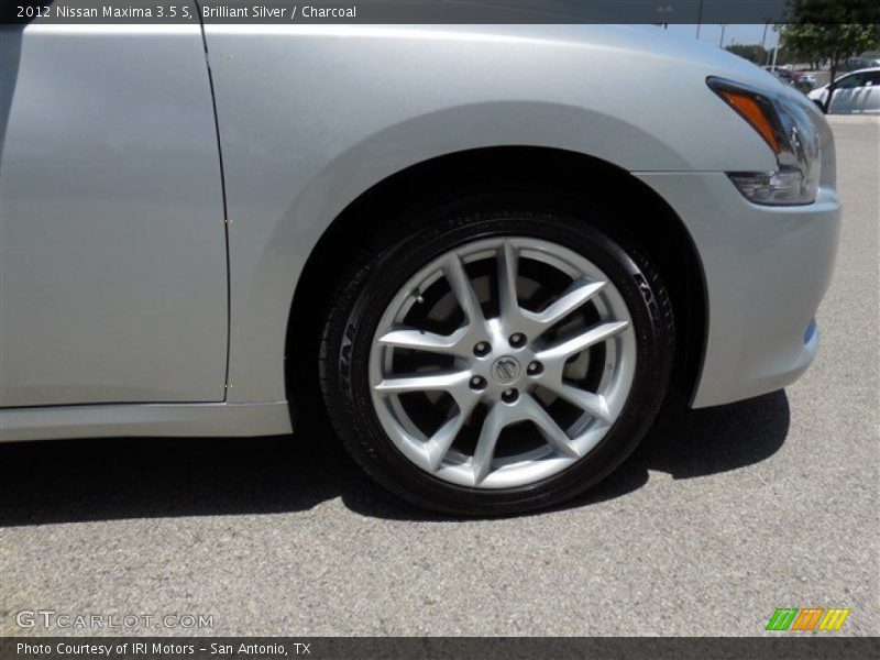 Brilliant Silver / Charcoal 2012 Nissan Maxima 3.5 S