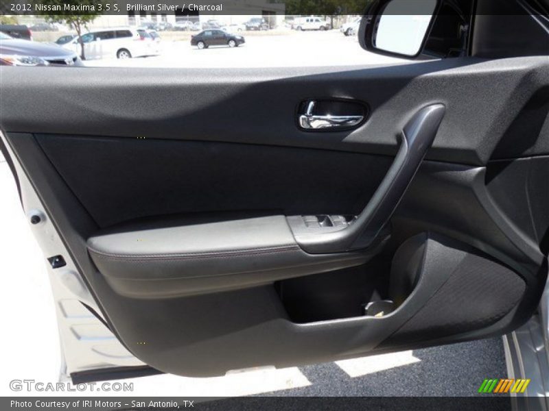 Brilliant Silver / Charcoal 2012 Nissan Maxima 3.5 S