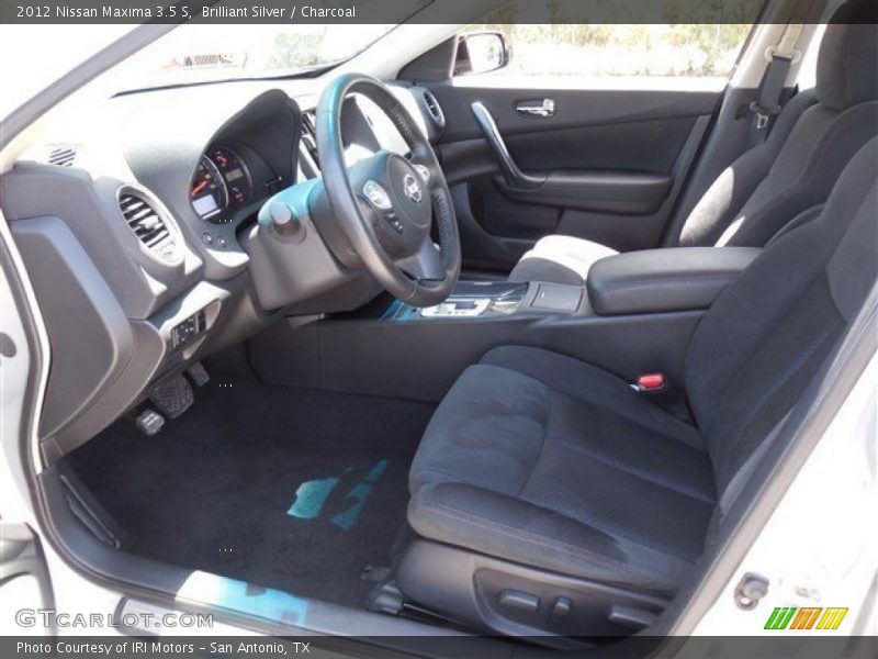 Brilliant Silver / Charcoal 2012 Nissan Maxima 3.5 S
