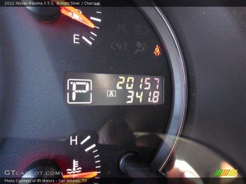 Brilliant Silver / Charcoal 2012 Nissan Maxima 3.5 S