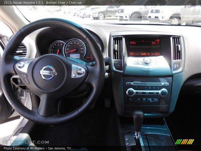 Brilliant Silver / Charcoal 2012 Nissan Maxima 3.5 S