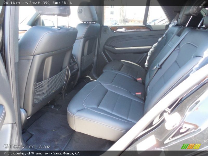 Black / Black 2014 Mercedes-Benz ML 350