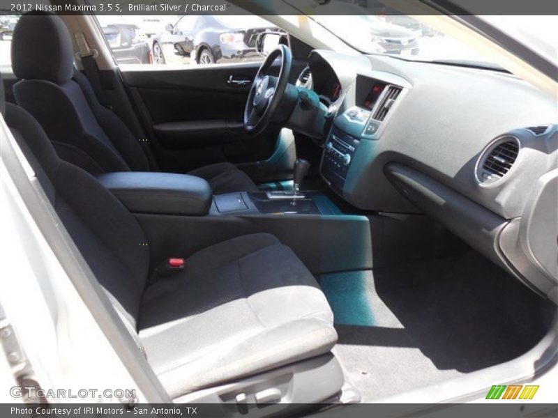 Brilliant Silver / Charcoal 2012 Nissan Maxima 3.5 S