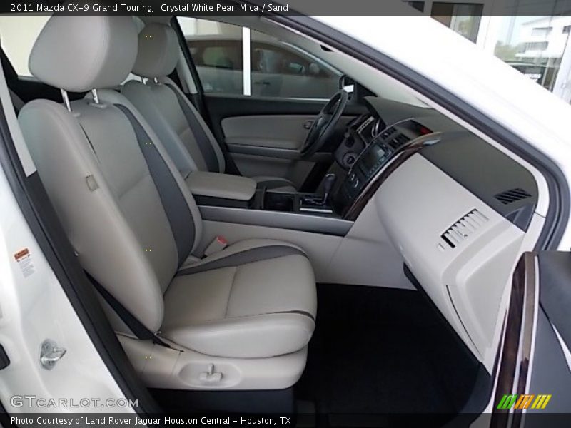 Crystal White Pearl Mica / Sand 2011 Mazda CX-9 Grand Touring