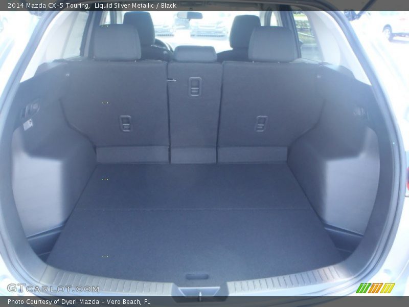 Liquid Silver Metallic / Black 2014 Mazda CX-5 Touring