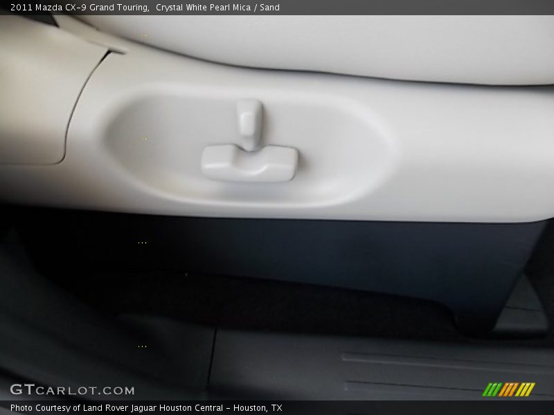 Crystal White Pearl Mica / Sand 2011 Mazda CX-9 Grand Touring