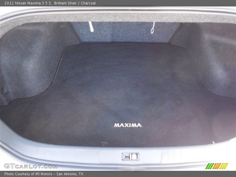 Brilliant Silver / Charcoal 2012 Nissan Maxima 3.5 S