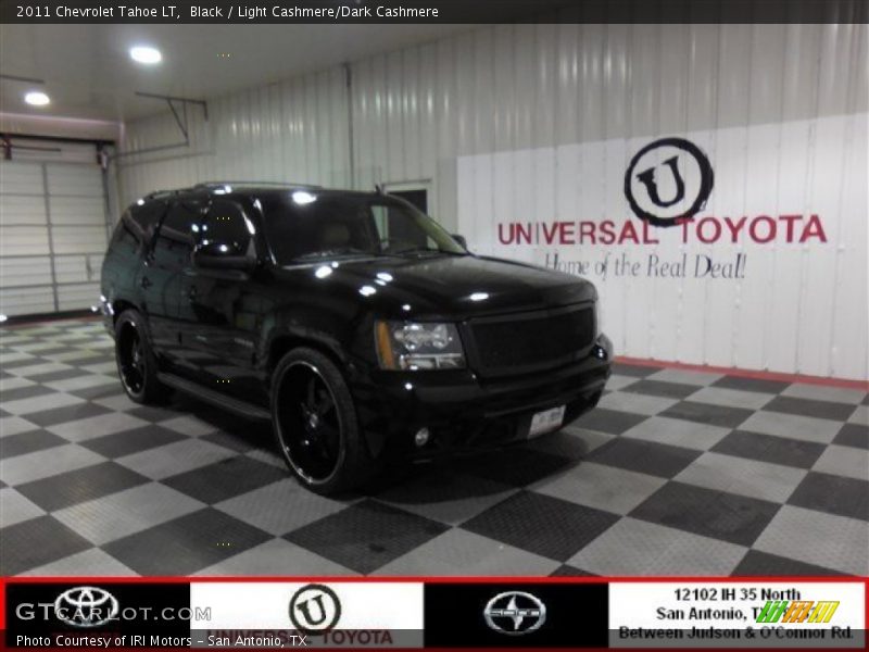 Black / Light Cashmere/Dark Cashmere 2011 Chevrolet Tahoe LT